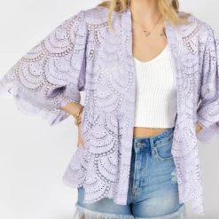 Iris & Rainbow Boutique #M243 The Secret Garden Cardigan