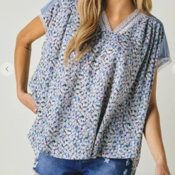 Iris & Rainbow Boutique New Arrivals #M246 Someone Else Top