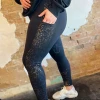 Iris & Rainbow Boutique New Arrivals #M409 Holding On Leggings