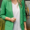 Iris & Rainbow Boutique #M344 Feeling Alive Blazer (Green) New Arrivals 1 Iris & Rainbow Boutique #M344 Feeling Alive Blazer (Green) New Arrivals