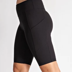 Iris & Rainbow Boutique New Arrivals #M413 All Right Biker Shorts (Black)