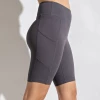 Iris & Rainbow Boutique #M415 All Right Biker Shorts (Grey) New Arrivals