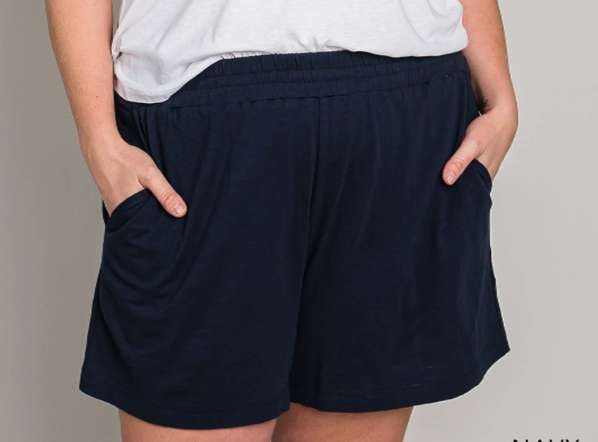 Iris & Rainbow Boutique #M439 Chilling In Shorts (Navy) New Arrivals 3 Iris & Rainbow Boutique #M439 Chilling In Shorts (Navy) New Arrivals