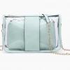 Iris & Rainbow Boutique #M454 Josie Monogrammable 2-in-1 Game Day Crossbody (Seafoam) New Arrivals