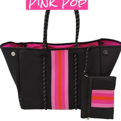 Iris & Rainbow Boutique New Arrivals #M464 Everything And A Little More Bag (Pink Pop)