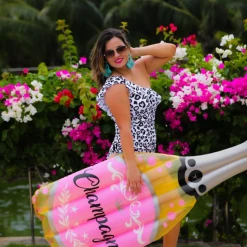 Iris & Rainbow Boutique #M517 Looking For Paradise Swimsuit (Leopard) New Arrivals