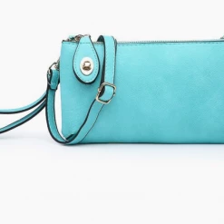 Iris & Rainbow Boutique New Arrivals #M492 Kendall Twist Lock Crossbody/Wristle G3
