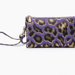 Iris & Rainbow Boutique #M489 Riley 3 Compartment Crossbody/Wristlet