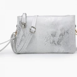 Iris & Rainbow Boutique #M490 Sarah Crossbody/Clutch W/ Top Zip & Lock Closure New Arrivals