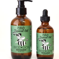 Iris & Rainbow Boutique #N75(NRS) CBD Topical Oil - 3000mg Glass Dropper 4oz Bee Och New Arrivals
