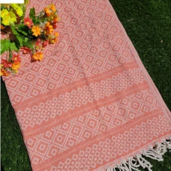 Iris & Rainbow Boutique New Arrivals #M577 Beach Towel Sand Free-Diamond Jacquard Turkish Towel 40x72