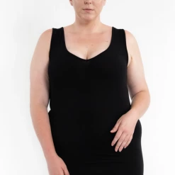 Iris & Rainbow Boutique #M636 Feeling Good Long Tank (Plus)