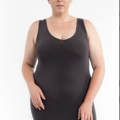 Iris & Rainbow Boutique #M636 Feeling Good Long Tank (Plus)