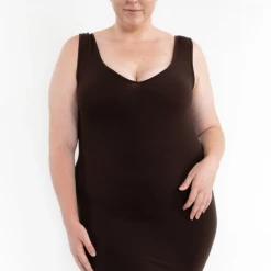 Iris & Rainbow Boutique #M636 Feeling Good Long Tank (Plus)