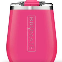 Iris & Rainbow Boutique New Arrivals #M678 UNCORK'D XL MÜV 14OZ WINE TUMBLER | NEON PINK