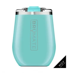 Iris & Rainbow Boutique #M679 UNCORK'D XL MÜV 14OZ WINE TUMBLER | AQUA New Arrivals