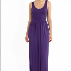 Iris & Rainbow Boutique New Arrivals #ET1008 SLEEVELESS MAXI DRESS