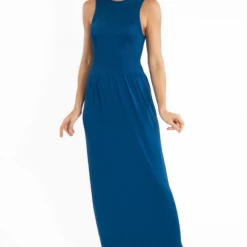 Iris & Rainbow Boutique New Arrivals #ET1008 SLEEVELESS MAXI DRESS