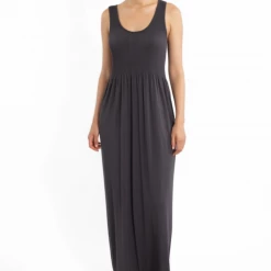 Iris & Rainbow Boutique New Arrivals #ET1008 SLEEVELESS MAXI DRESS