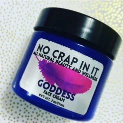 Iris & Rainbow Boutique New Arrivals #N234(NRS) All Natural Face Cream Goddess No Crap On It