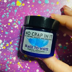 Iris & Rainbow Boutique #N236(NRS) Black To White Charcoal Toothpaste No Crap In It New Arrivals