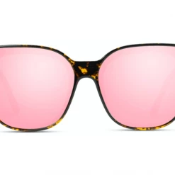 Wear Me Pro 1005-TRTPNK - Lucy - Oversized Square Polarized Sunglasses
