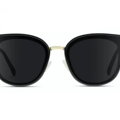 Wear Me Pro New Arrivals 1010-BLKBLK - Cleo - Square Oversized Flat Lens Sunglasses For Women