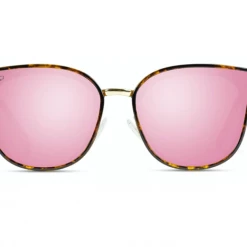 Wear Me Pro 1010-TRTPNK - Cleo - Square Oversized Flat Lens Sunglasses For Women