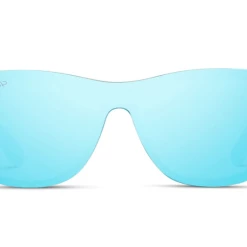 Wear Me Pro 1029-BLUBLU - Zane - Full Mirrored Lens Polarized Rectangular Sunglasses New Arrivals
