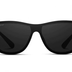 Wear Me Pro 1029-BLKBLK - Zane - Full Mirrored Lens Polarized Rectangular Sunglasses