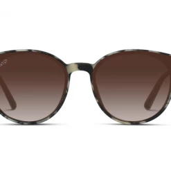 Wear Me Pro New Arrivals 1030-CRMTRT - Aubrie - Women Round Fashion Modern Sunglasses
