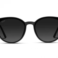 Wear Me Pro 1030-BLKBLK - Aubrie - Women Round Fashion Modern Sunglasses