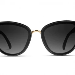 Wear Me Pro CAT002-BLKBLK - Aria - Full Flat Lens Mirrored Cat Eye Sunglasses New Arrivals