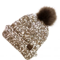 Iris & Rainbow Boutique #E61 CC Beanie With Pom New Arrivals