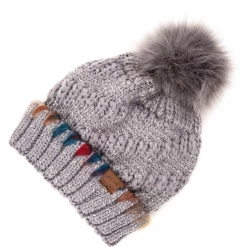 Iris & Rainbow Boutique #E61 CC Beanie With Pom New Arrivals