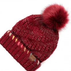 Iris & Rainbow Boutique #E61 CC Beanie With Pom New Arrivals