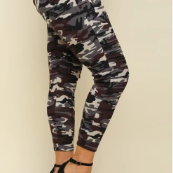 Iris & Rainbow Boutique New Arrivals #702 Camo Moto Pants