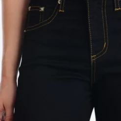 Iris & Rainbow Boutique New Arrivals #341 Dark Blue High Waist Skinny Jeans