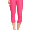 Iris & Rainbow Boutique New Arrivals #297 Capri Jeggings (Pink) (FINAL SALE)