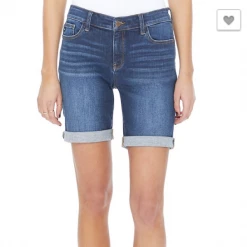 Iris & Rainbow Boutique #374 No Mess Bermuda Shorts