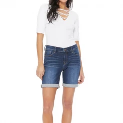 Iris & Rainbow Boutique #374 No Mess Bermuda Shorts