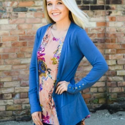 Iris & Rainbow Boutique Provence Snap Cardigan