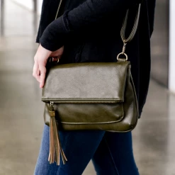 Iris & Rainbow Boutique New Arrivals #723 Alice Crossbody Bag With Tassel