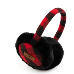 Iris & Rainbow Boutique #F36 Plaid CC Earmuffs New Arrivals