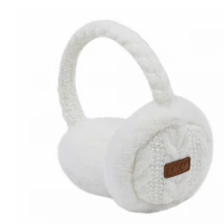 Iris & Rainbow Boutique New Arrivals #F37 Cable Knit Adjustable CC Earmuffs