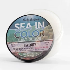 Iris & Rainbow Boutique #F43 Sea In Color Salt Scrub