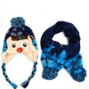 Iris & Rainbow Boutique New Arrivals #H54 Kids Hat And Scarf Set