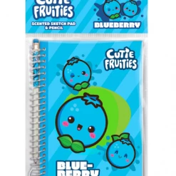 Iris & Rainbow Boutique New Arrivals #H683 Cutie Fruities Scented Note Pad And Gel Pen