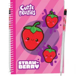 Iris & Rainbow Boutique New Arrivals #H683 Cutie Fruities Scented Note Pad And Gel Pen
