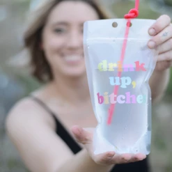 Iris & Rainbow Boutique New Arrivals #K167 Hand Me My Drinking Pouch